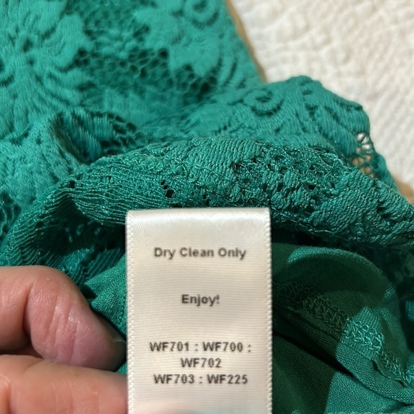 Nightcap Emerald Green Lace dress. NIOP. Size 1/XS - Picture 8 of 8